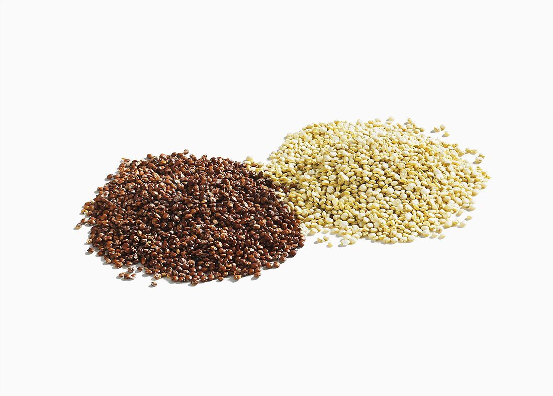 Red and yellow quinoa