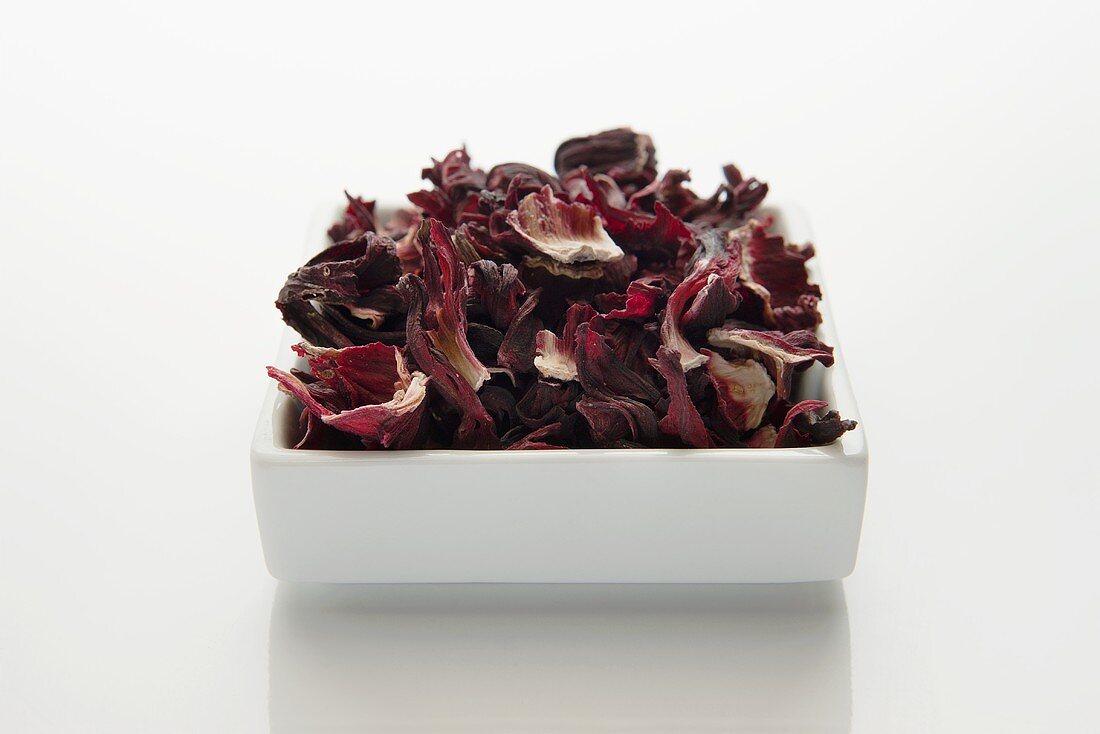 Dried hibiscus flowers