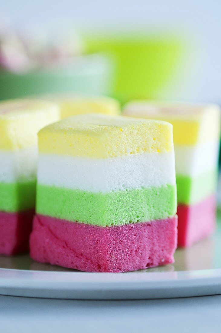 Bunte Marshmallows