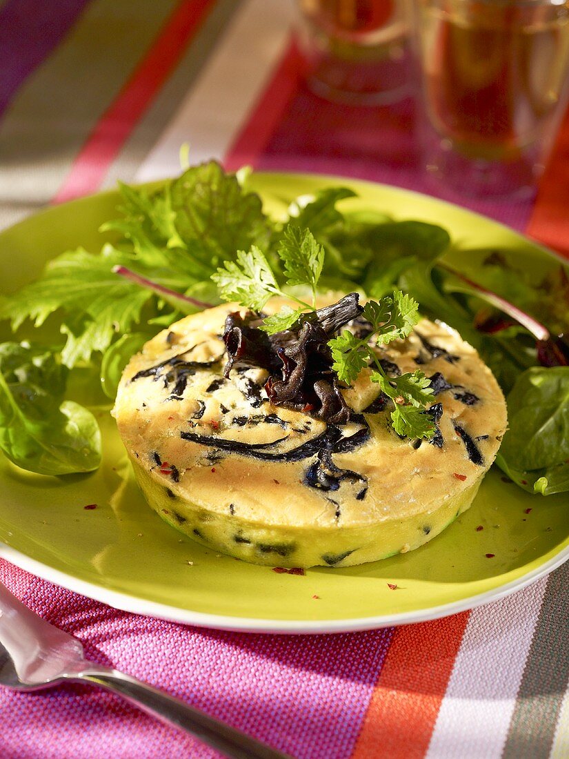 Frittata mit Champignons