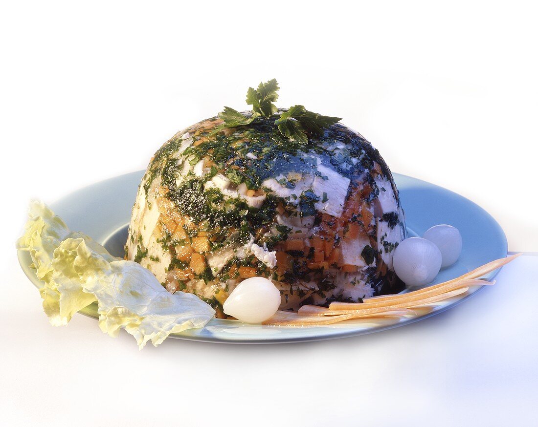 Vegetable aspic