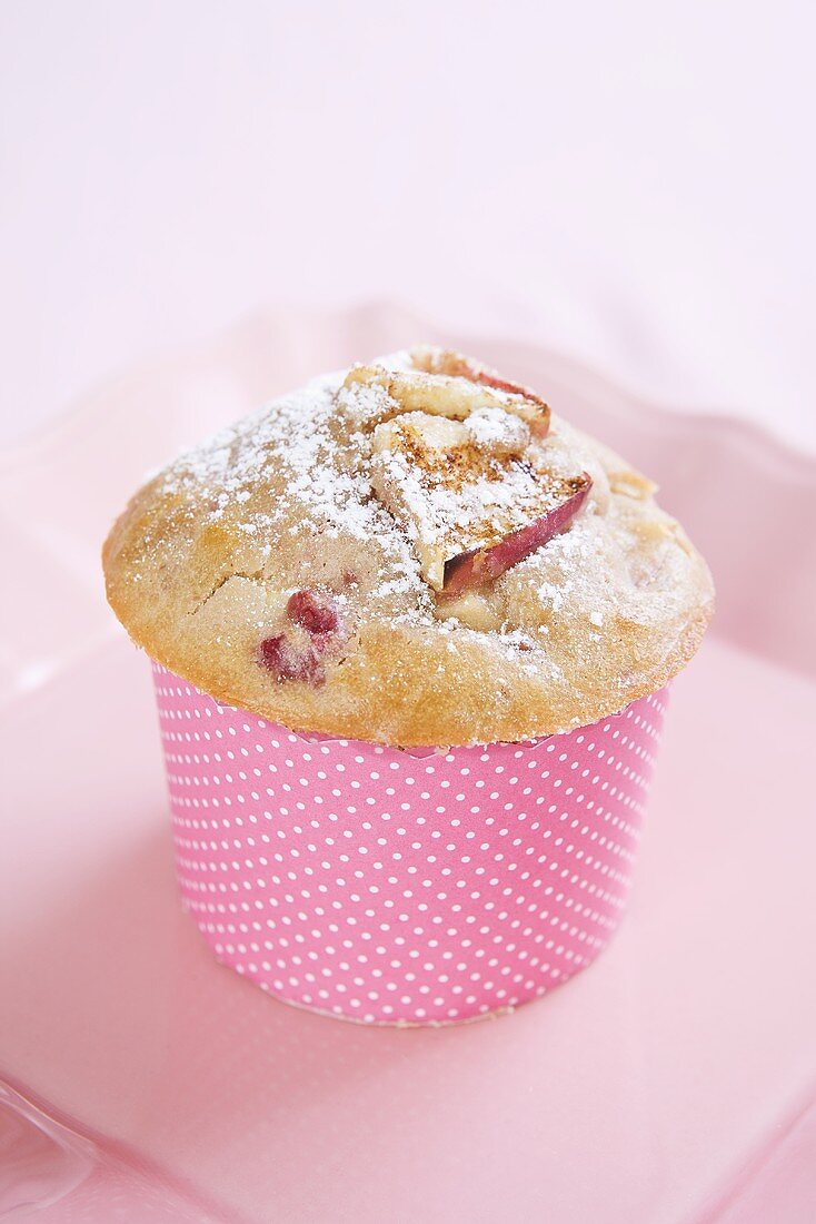 A berry muffin