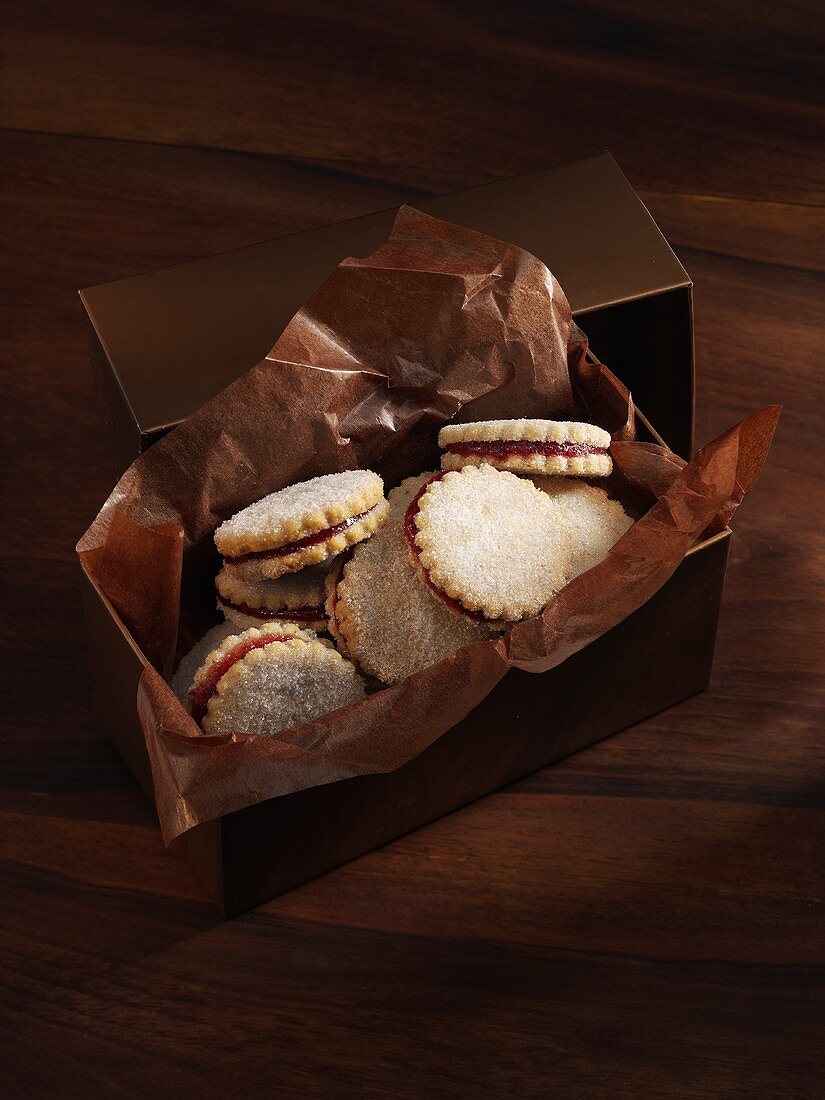 Shortbread biscuits as a gift