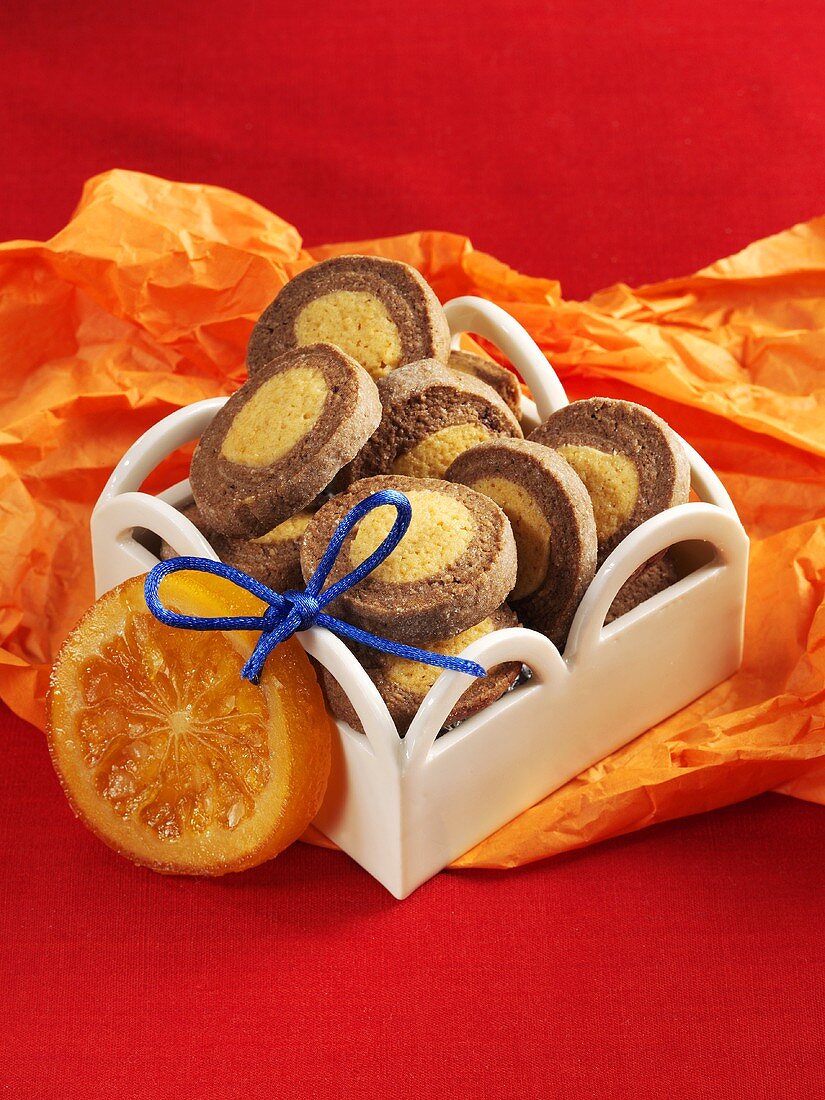 Orangen-Schokoladen-Plätzchen