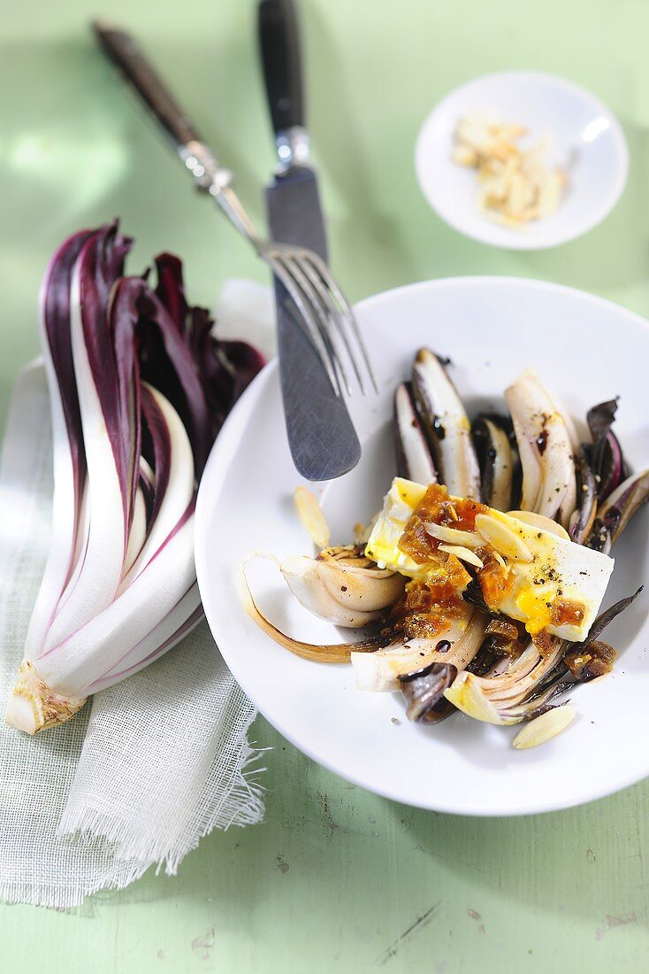 Gebratener Radicchio