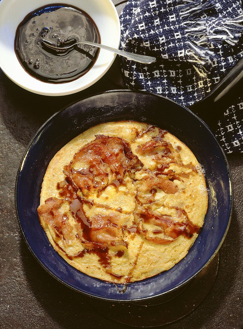 Gratins & Buckwheat Pancakes with Bacon
