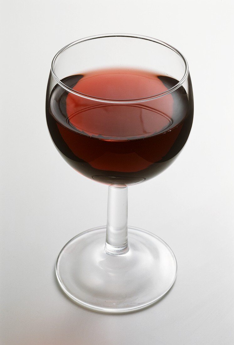 Ein Glas Rotwein