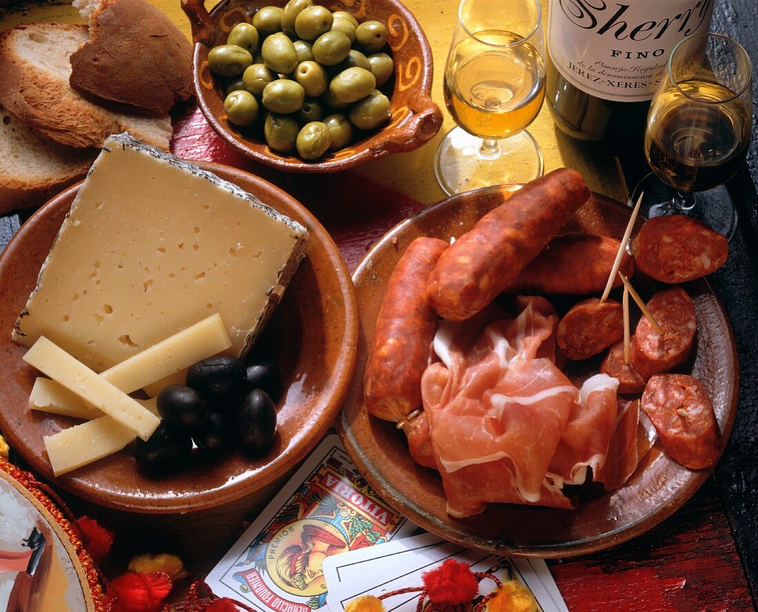 Käse; Schinken & Wurst aus Spanien