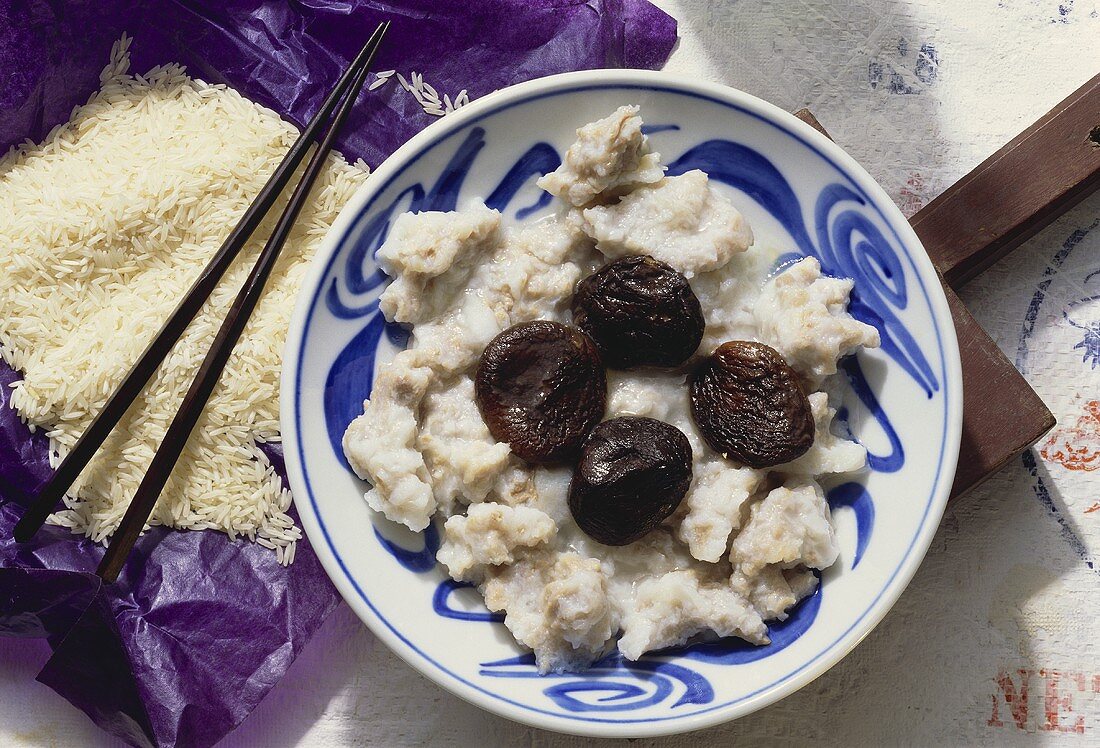 Snowflake Fillet with Shiitake Mushrooms