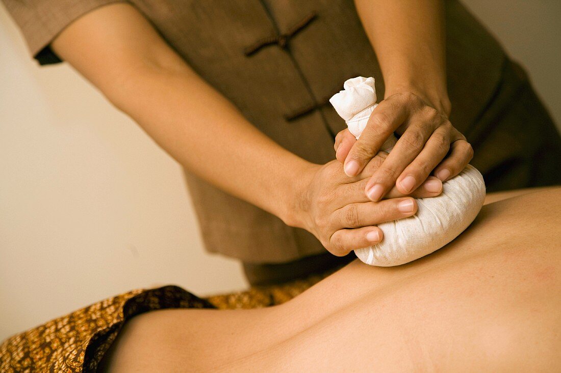 Traditional massage, Bangkok, Thailand