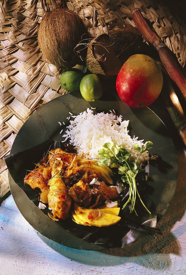 Exotic Chicken with Basmati Rice