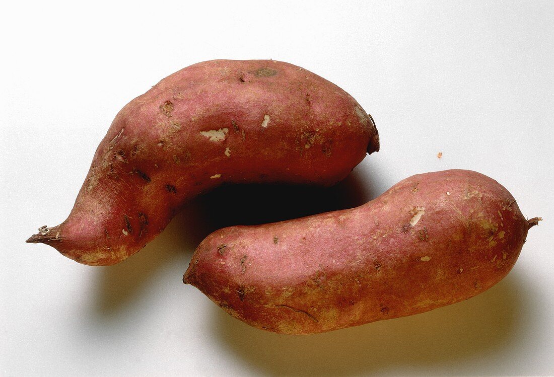 Two Fresh Red Yams