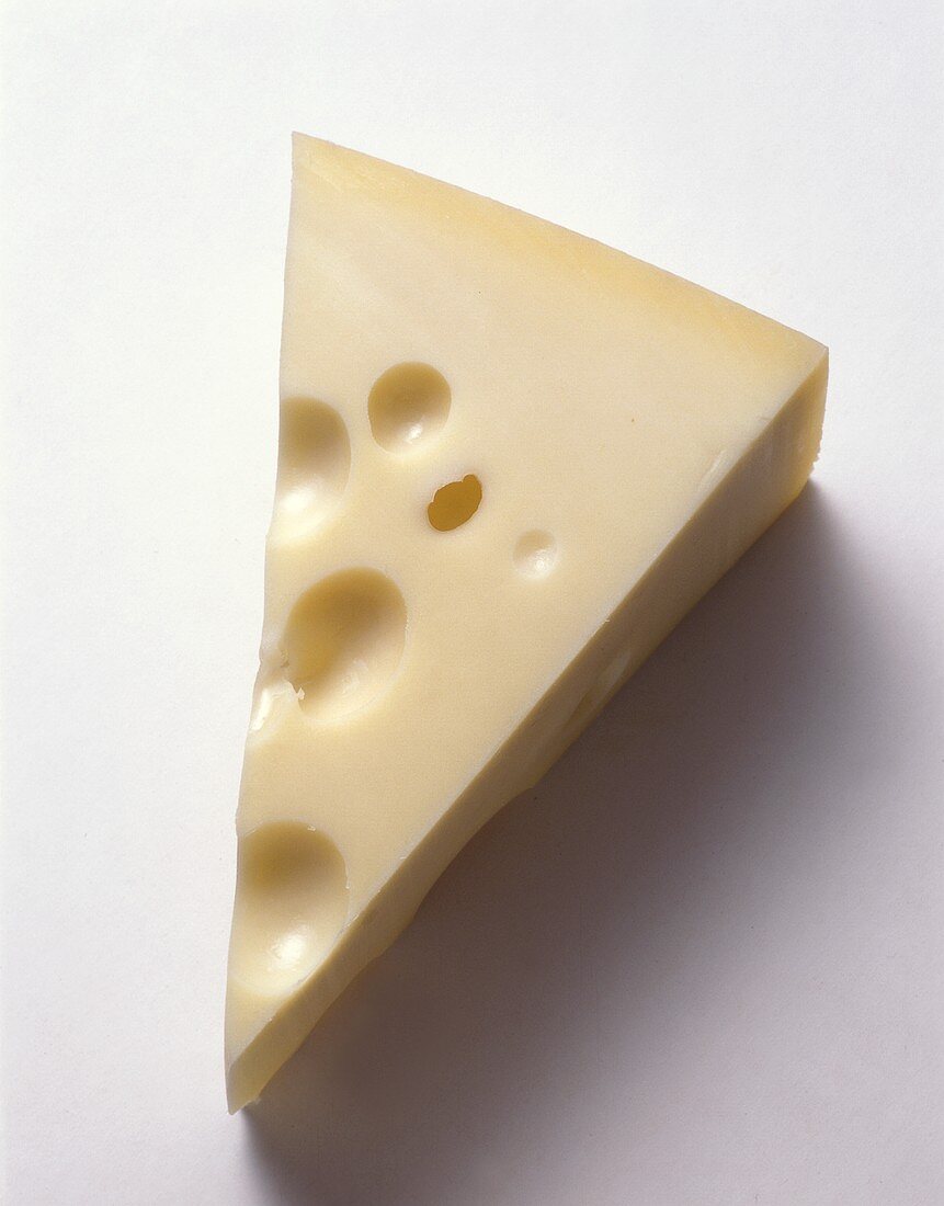 Emmenthal Cheese Wedge