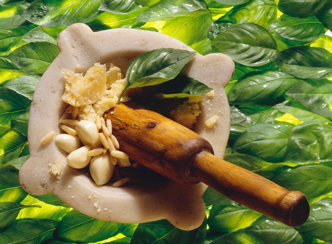 Ingredients for Pesto