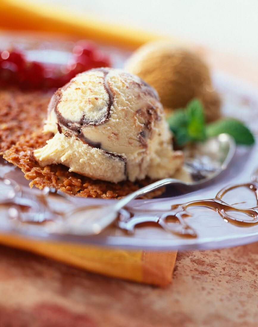 Tiramisu ice cream