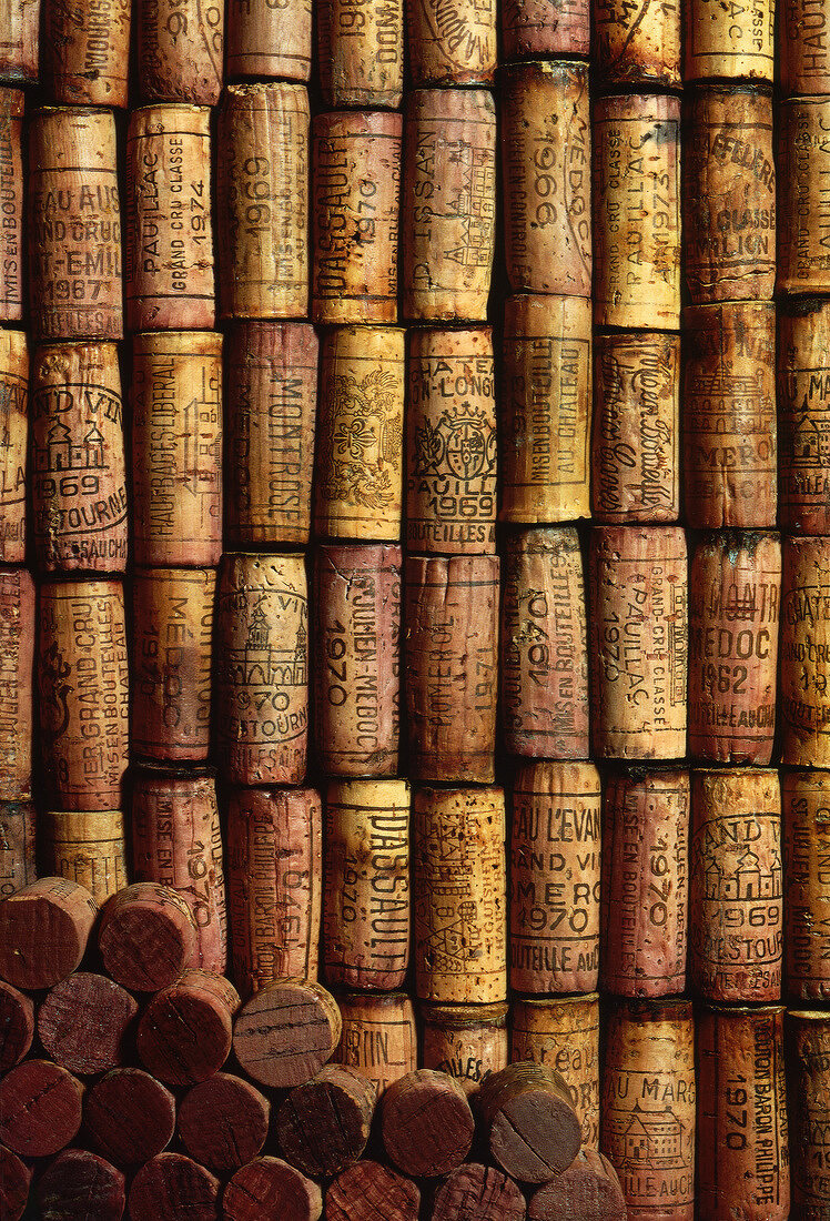 Composition of corks