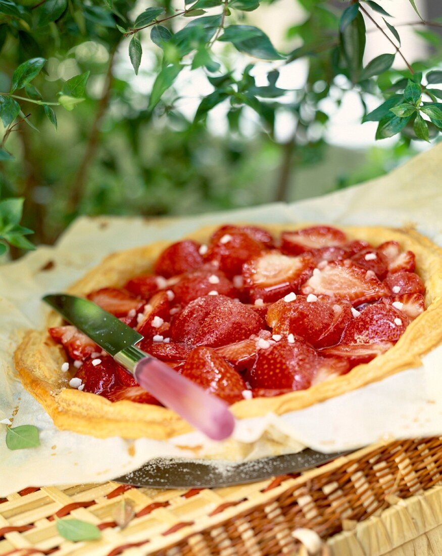 strawberry tart