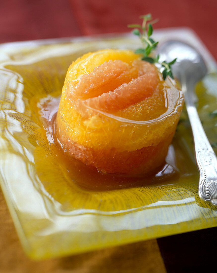 citrus fruit terrine