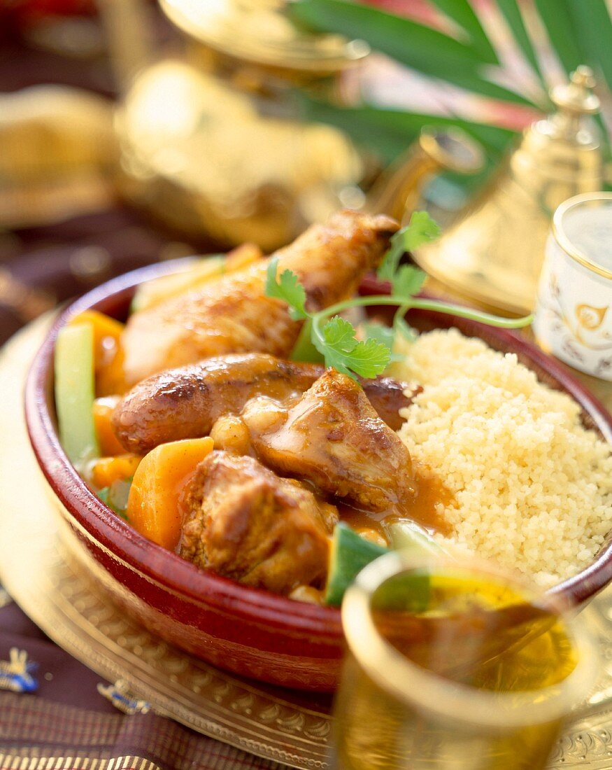 Couscous with chicken