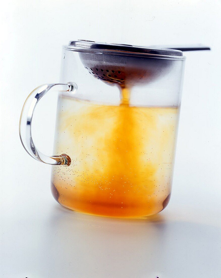 Tea in glass