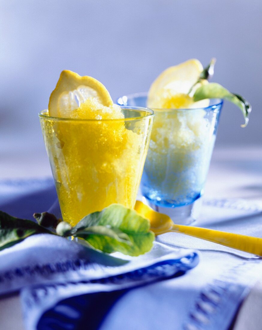 Lemon granita