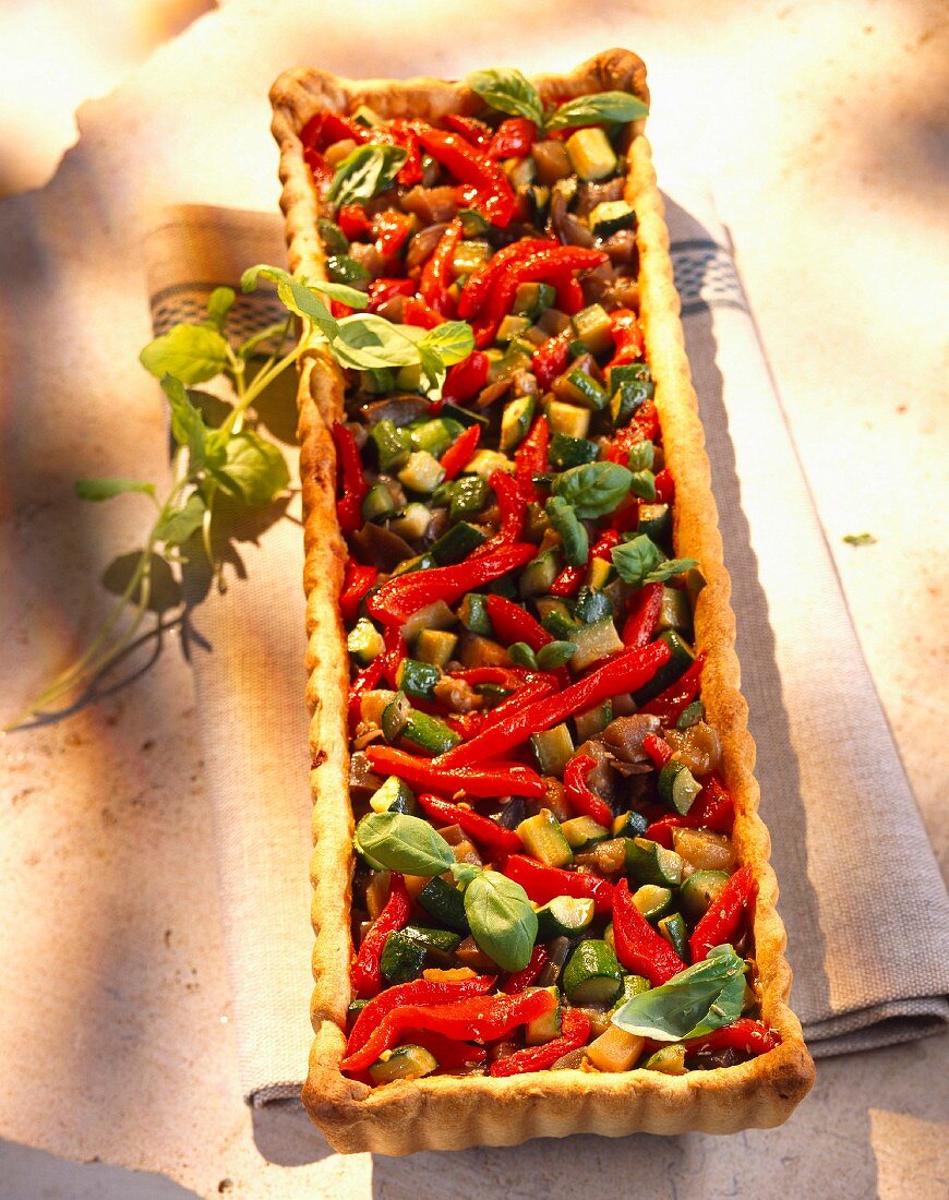 Ratatouille-Tarte