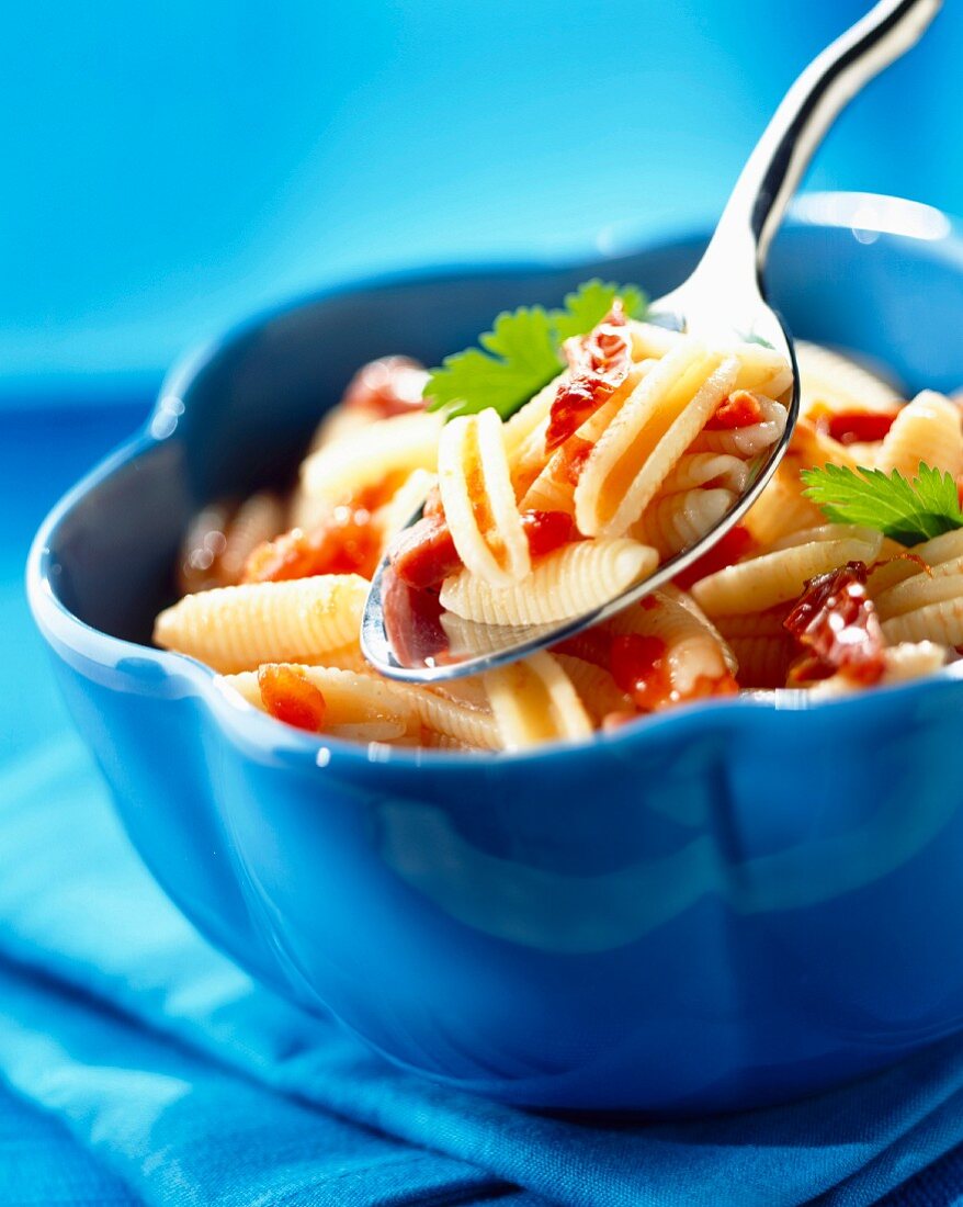 Gnocchetti with preserved tomato