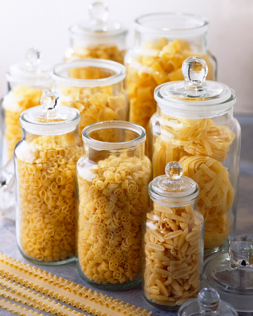 jars of pasta