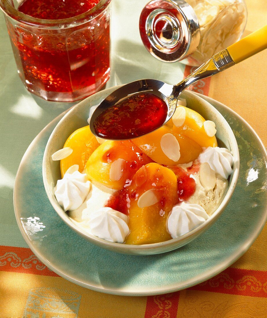 Peach Melba