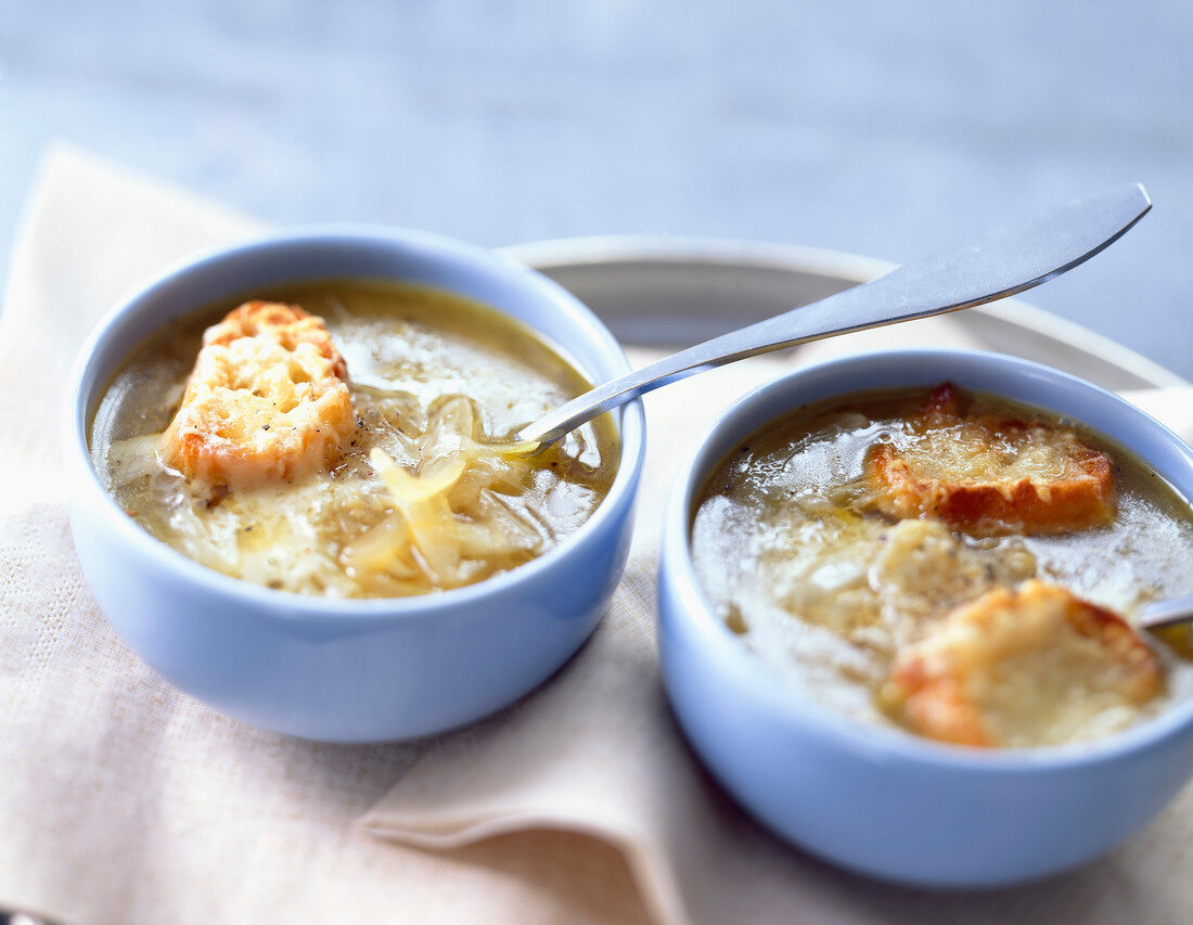 Gratinierte Zwiebelsuppe, Frankreich