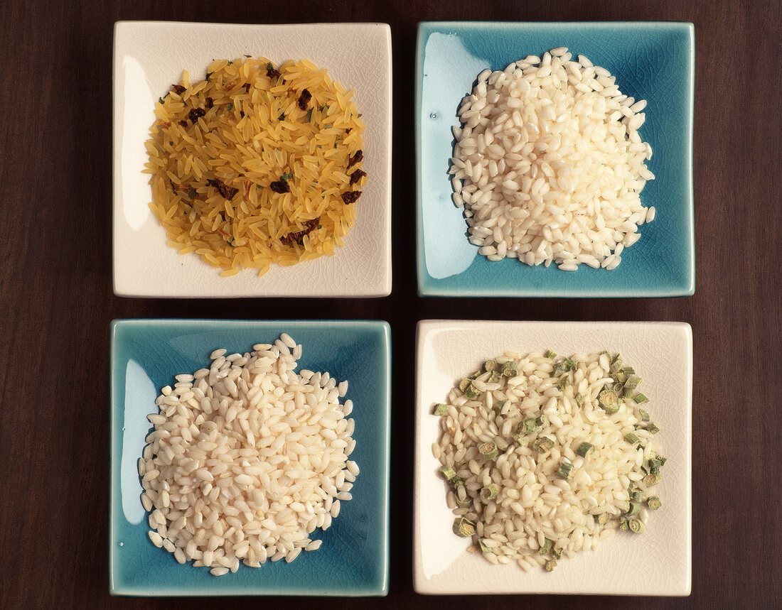 Selection of risotto rice