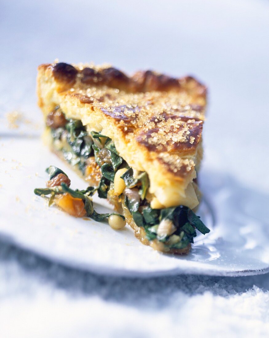 Swiss chard pie