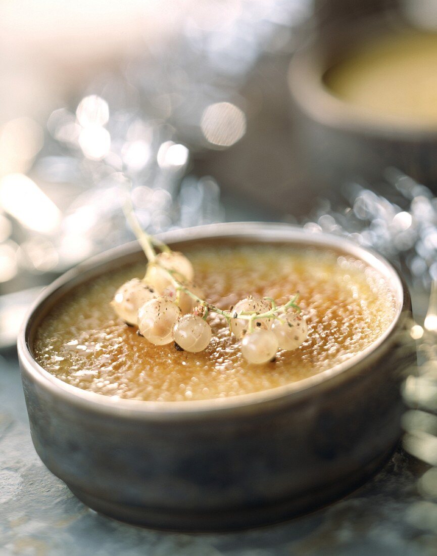 Creme Brulée mit Foie Gras