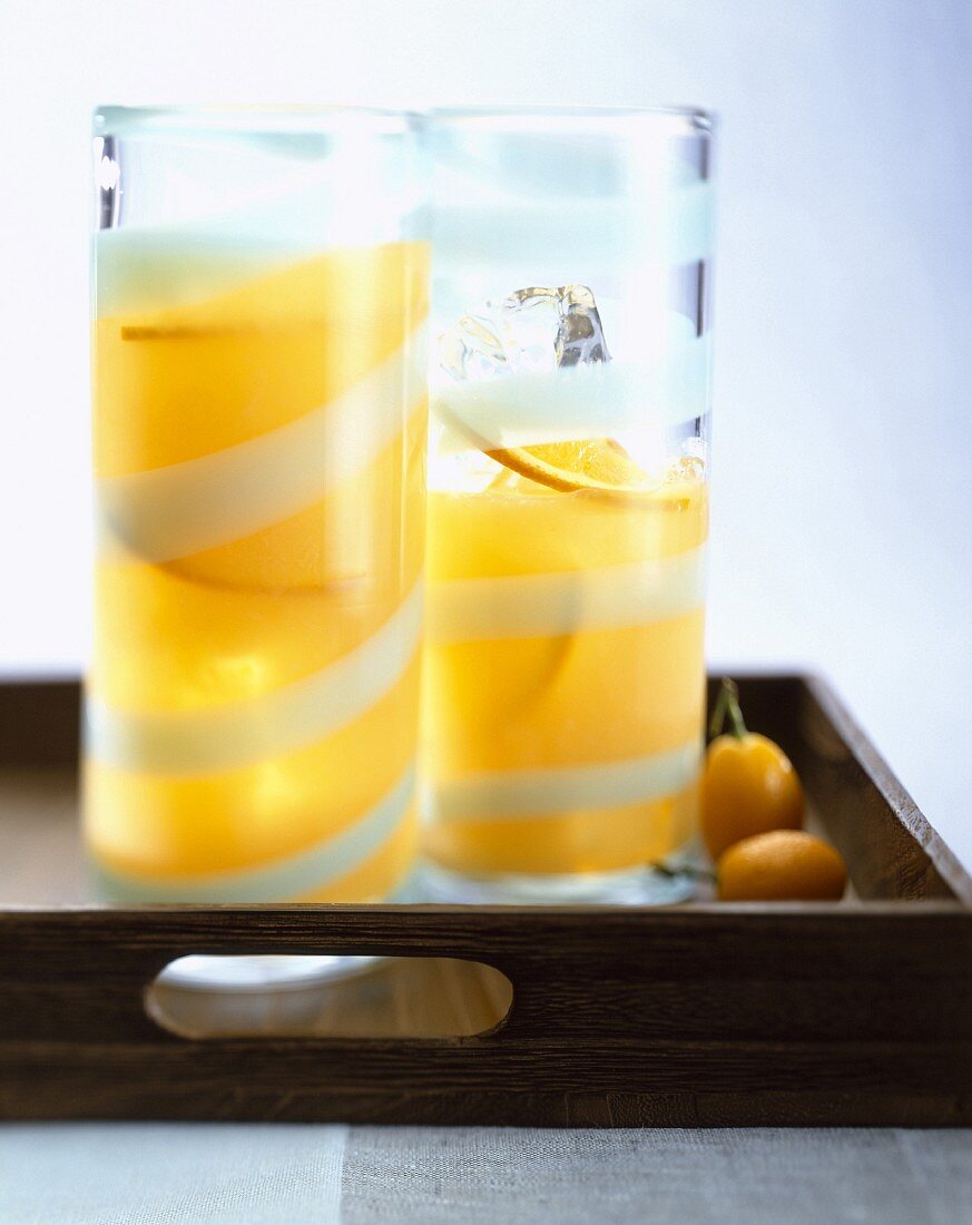 Citrus fruit cocktails