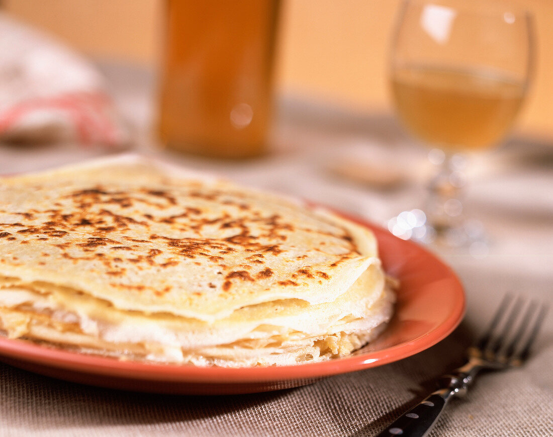 Crêpes und Cidre