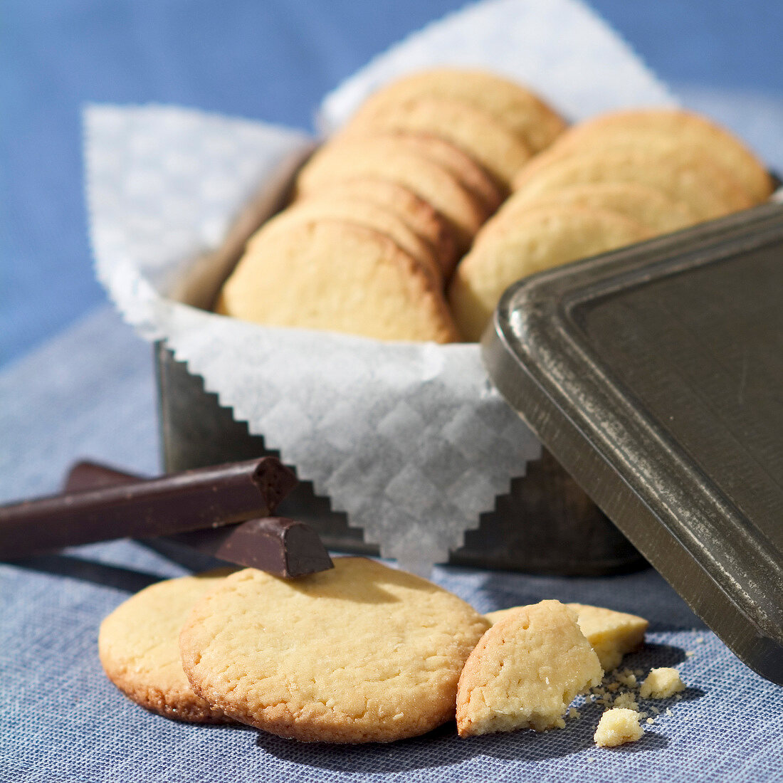 Galettes bretonnes (Bretonisches Buttergebäck)