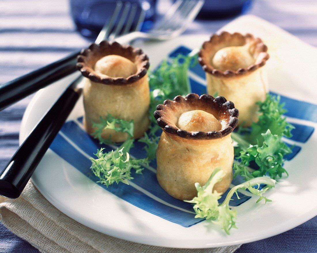 Petits pâtés de Pézenas (Pikante Pastetchen, Frankreich)