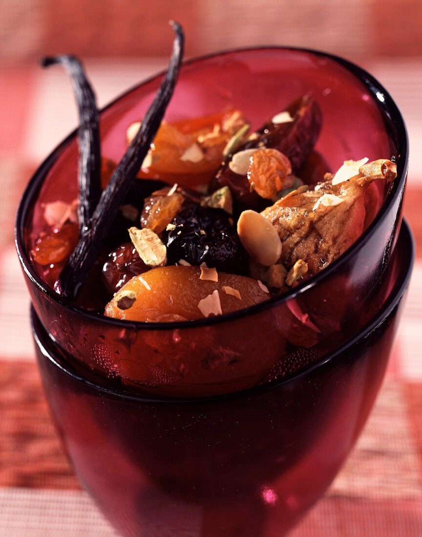 Stewed dried fruit