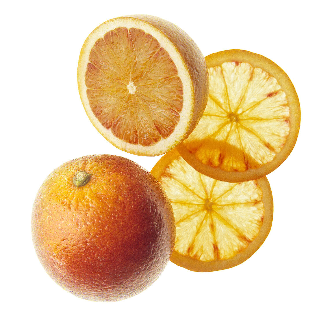Orange and orange slices