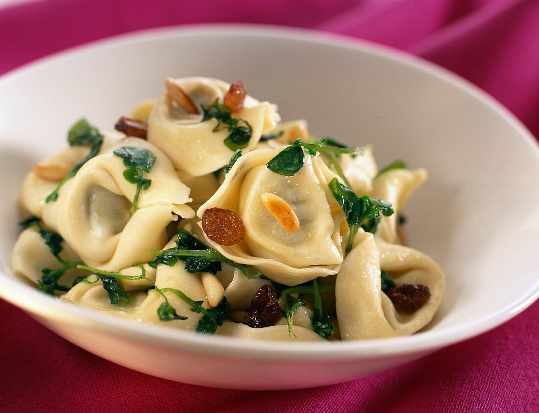 watercress tortelloni