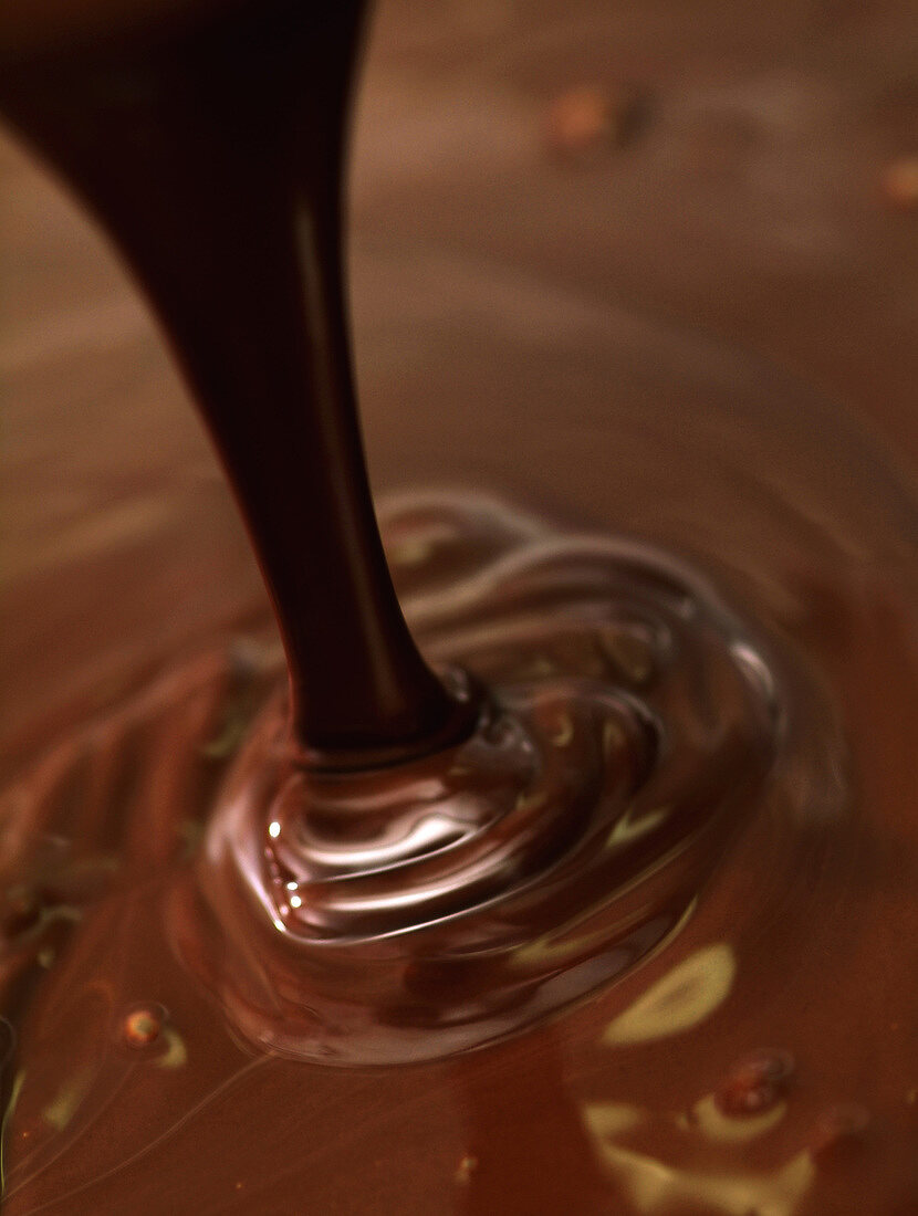 Melted chocolate