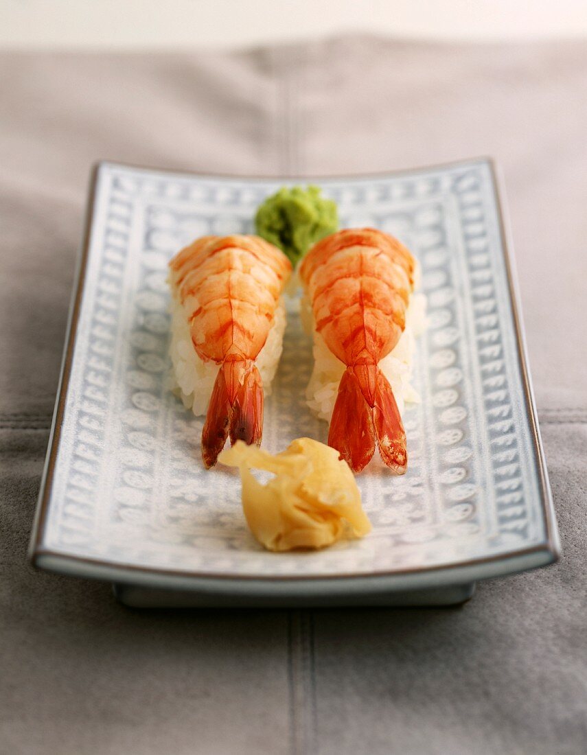 Prawn sushi