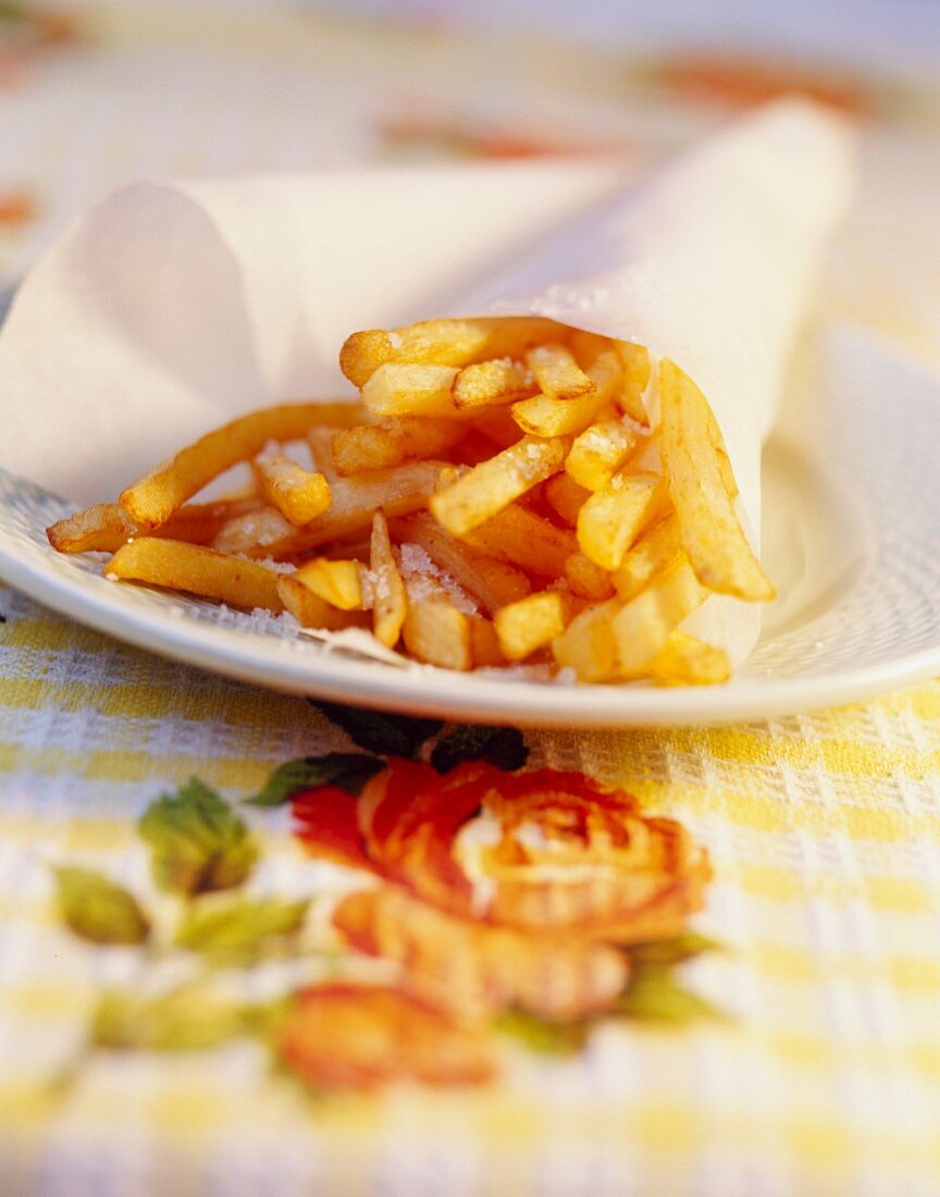 Cone of fries