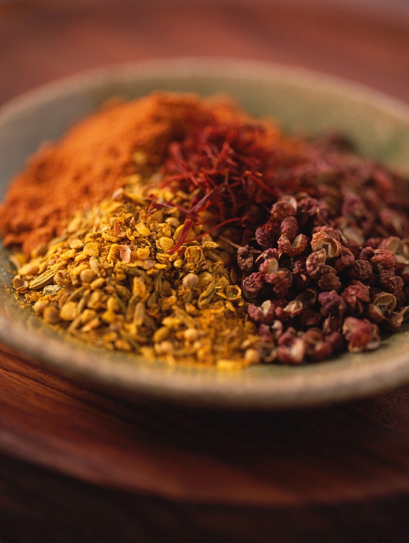 Selection of spices