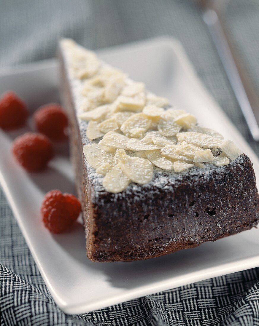 Chocolate and almond cake