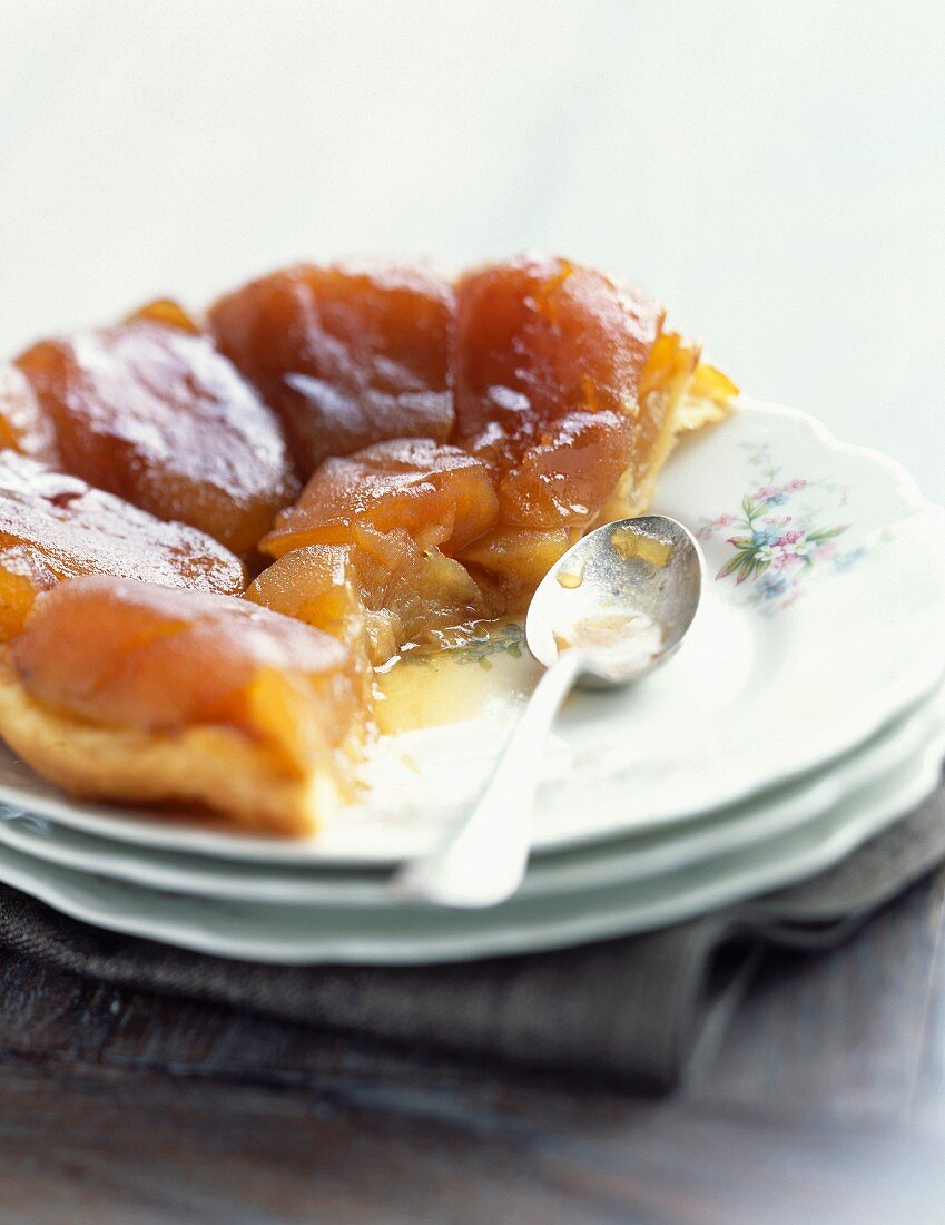 Tarte Tatin (gestürzter Apfelkuchen, Frankreich)