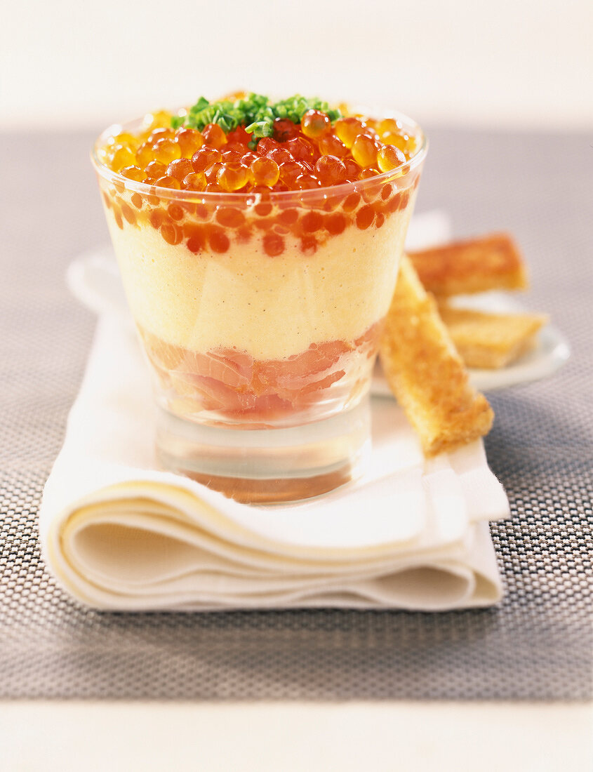 salmon verrine