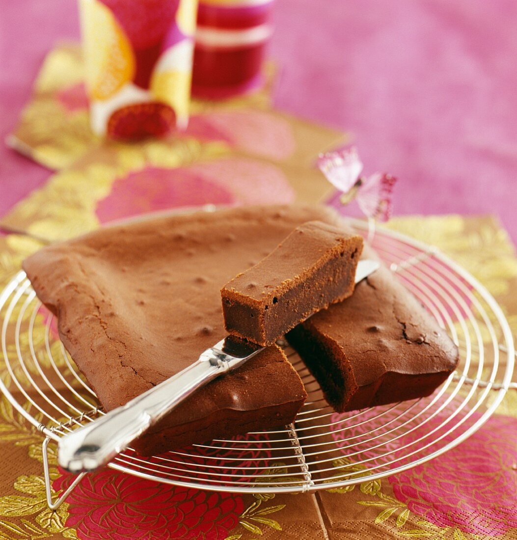 Schokoladen-Rum-Kuchen