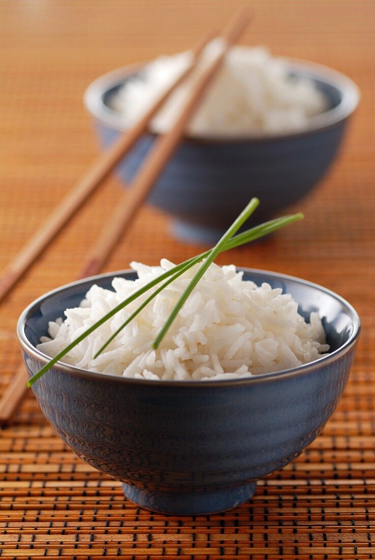 Bowls of rice