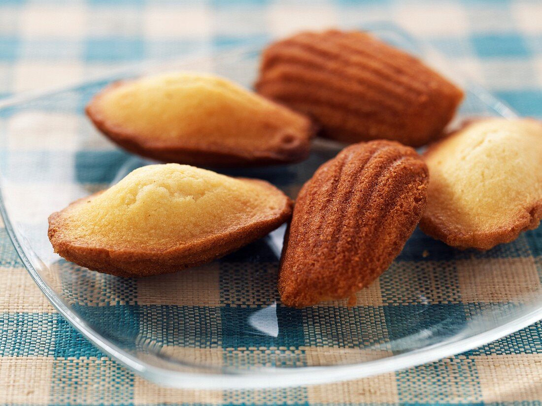 Honig-Zitrone-Madeleines